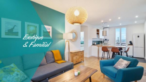 Hapetenia - Appartement Exotique et Familial - Parking, Wifi & Netflix
